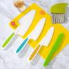 Fun And Educational Kids Plastic Kitchen Knife Set Safe For Cutting Fruits And Veggies