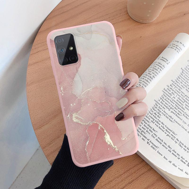 Leopard Print Phone Case For Samsung Galaxy A51 4G 5G A71 5G Protection Back Cover Soft Silicone Fundas For Samsung A 51 Coque