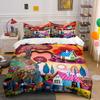 Colorful Houses and Trees. Bedding Sets Duvet Cover Sets Duvet Covers Pillowcases(1 * Duvet Cover 2 * Pillowcases Without Duvet Insert)