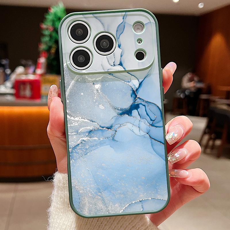 Golden Marble Pattern Case For iPhone 17 Pro Max Magnetic For Magsafe Hybrid Slim Matte Cover For iPhone 16 15 14 13 Pro Max