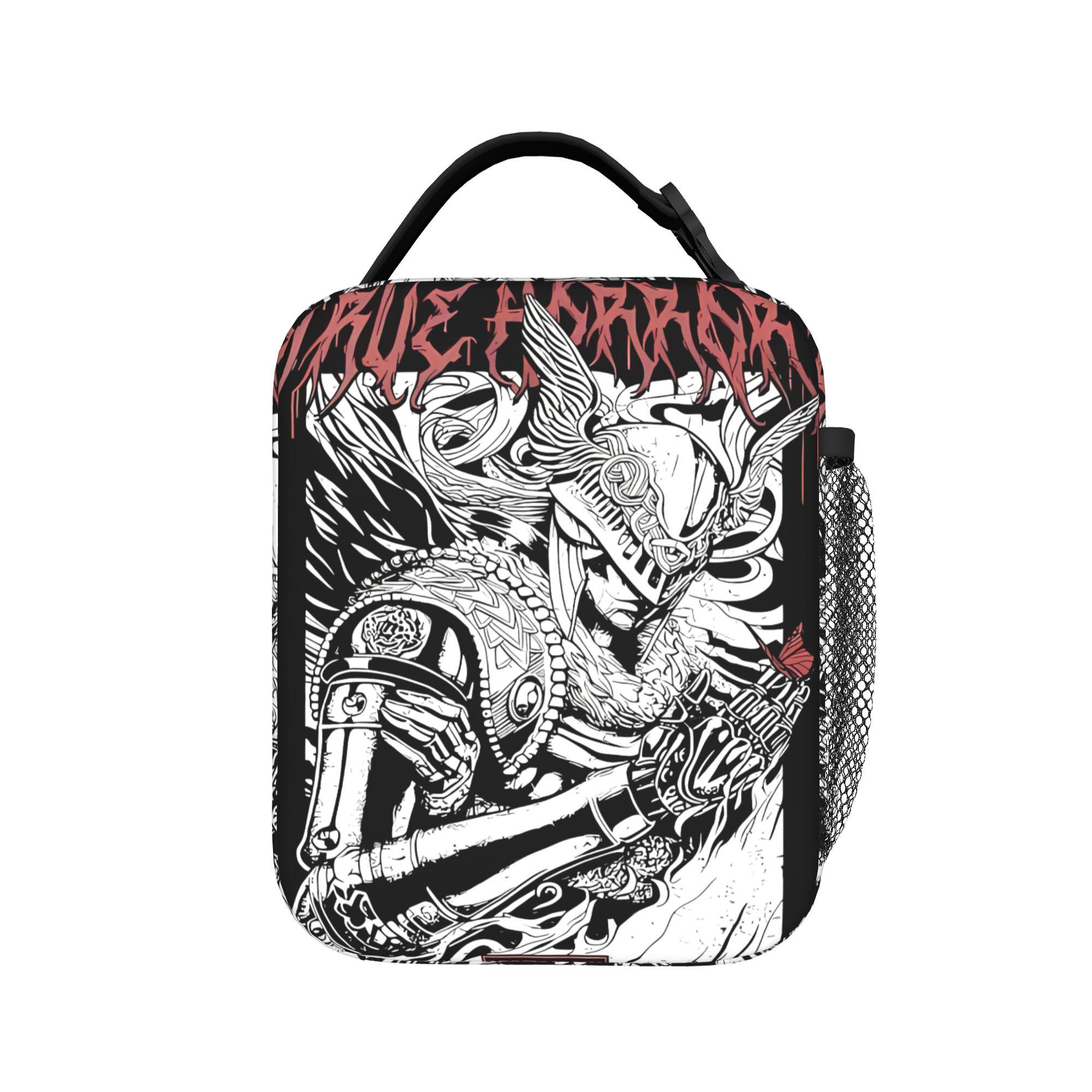 Elden Ring Radahn le Fléau des Étoiles Anatomie Boss Gaming Sac à Déjeuner Pour Enfant Bureau Impression Boîte à Lunch Rétro Oxford Tote Sacs Alimentaires One Size