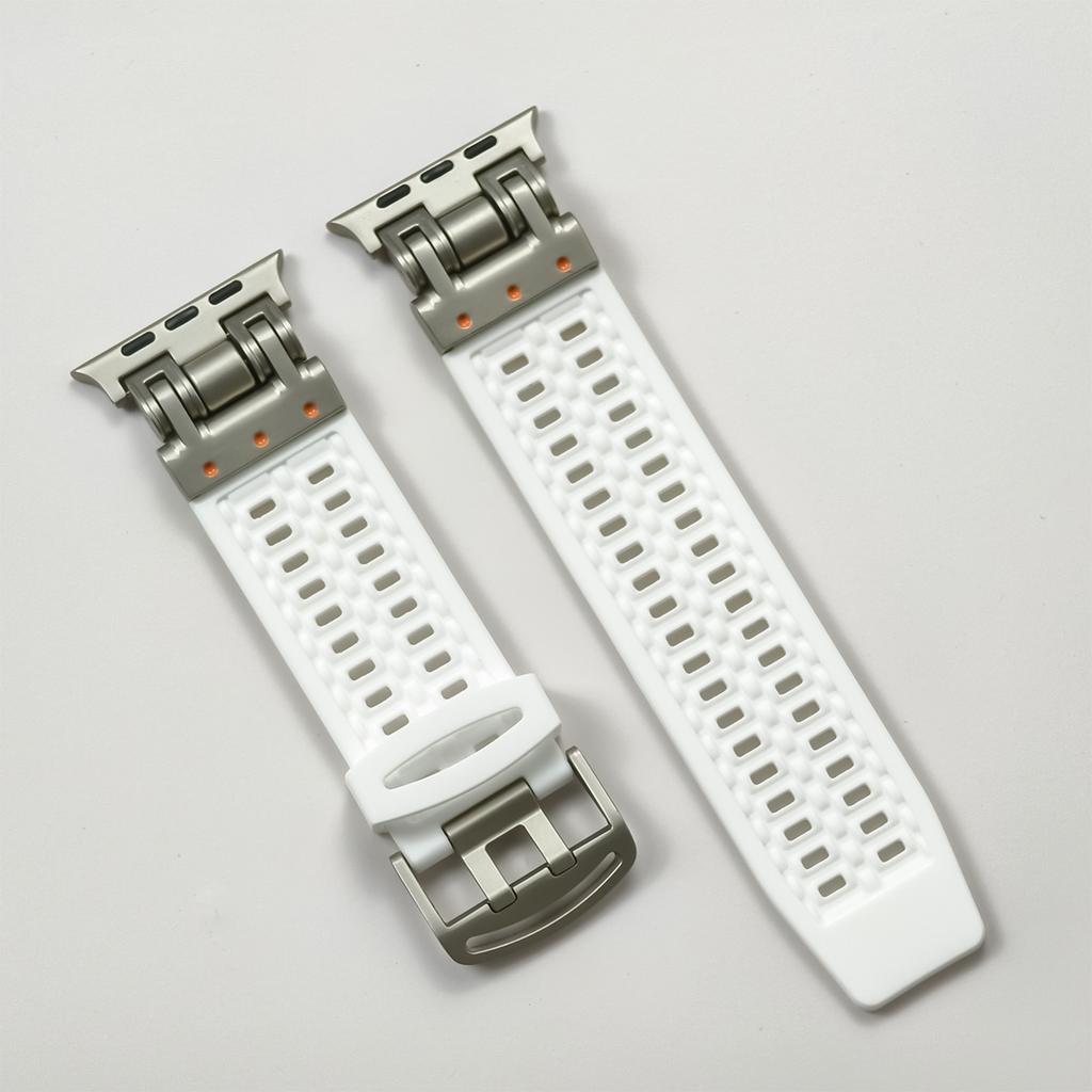 Silicone Band for Apple Watch Ultra3 2 49mm 45mm 44mm 42mm Sports Strap Correas for IWatch Series 11 10 46mm 9 8 7 6 SE Bracelet