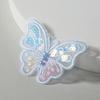 3D Sequins Butterfly Embroidered Patches Single Layer Clothes Sewing Patch  Bridal Hair Accessories