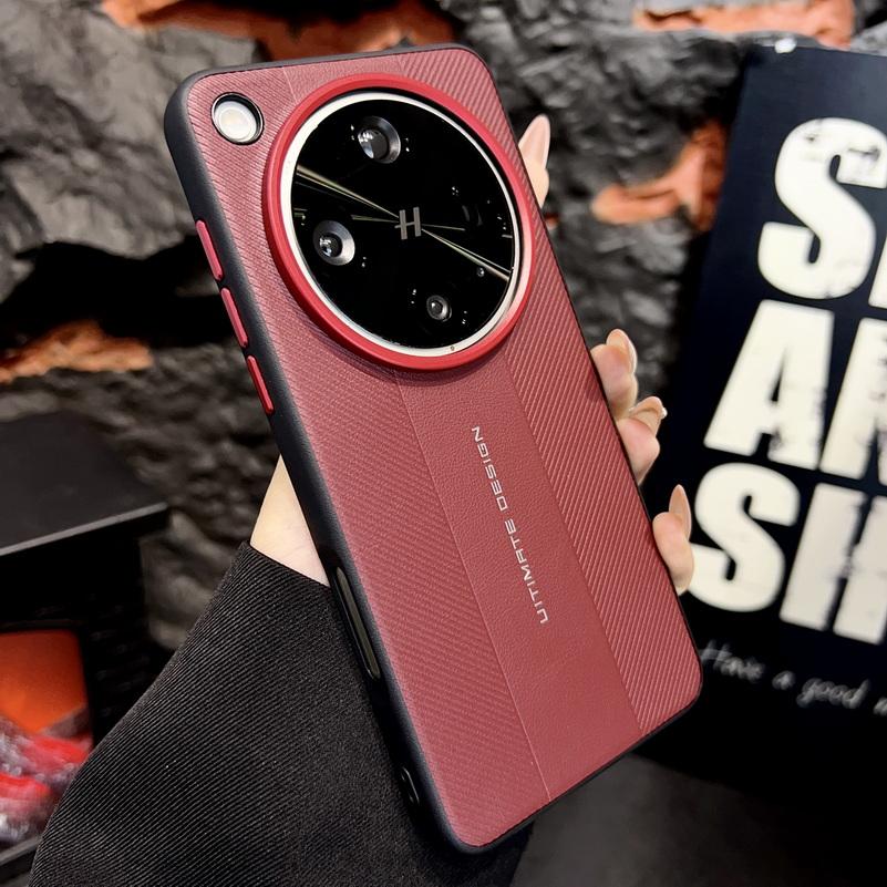 Červený Rám Kamery s Texturovaným Pouzdrem Pro OPPO Find X9 Ultra X9s Pro x9 X8 Ultra X8s + x8 Ultimate Design Ochranný Kryt