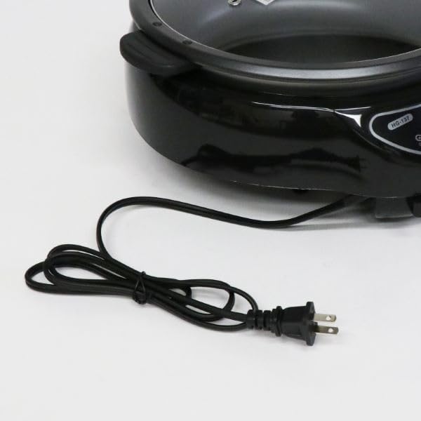Hiro Corporation Electric Grill Pot HG-137 with Detachable Deep Pot Plate: Generous 2.8L Capacity
