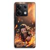 Phone Case - MANIACASE - Xiaomi Redmi Note 13 5G - Silicone TPU - Nezuko 3D Anime Art - Black