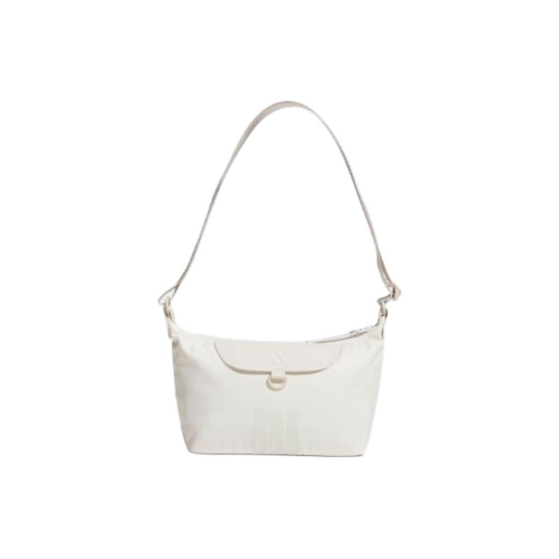 

Adidas 2.1L Solid Color Portable Versatile Recycled Nylon Shoulder Bag Small Women bags White KT0847 White