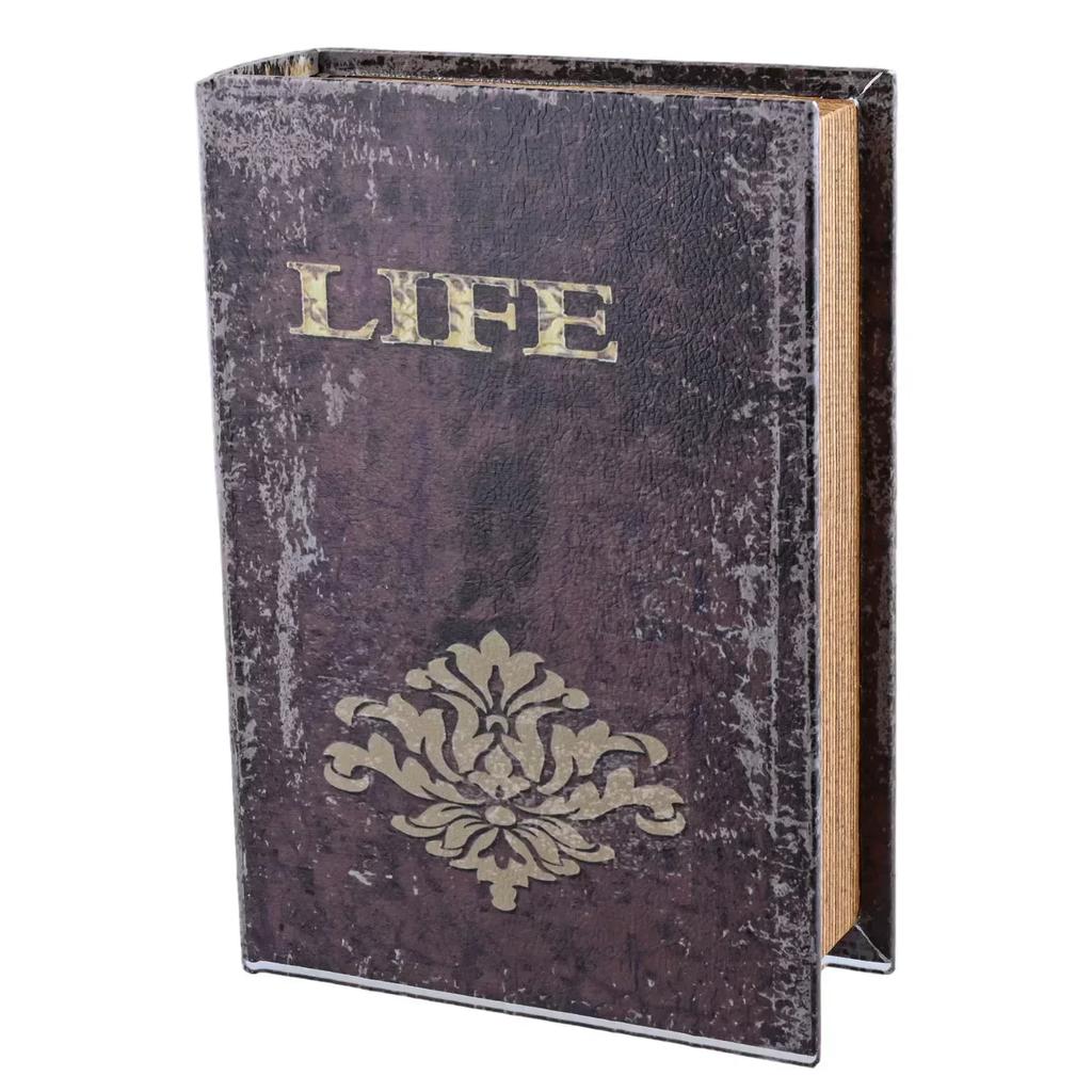 Retro Fake Book Simulation Prop Books Cafe Table Hotel Props Cabinet Bookshelf Decorative Exquisite Vintage Cabinet Ornaments
