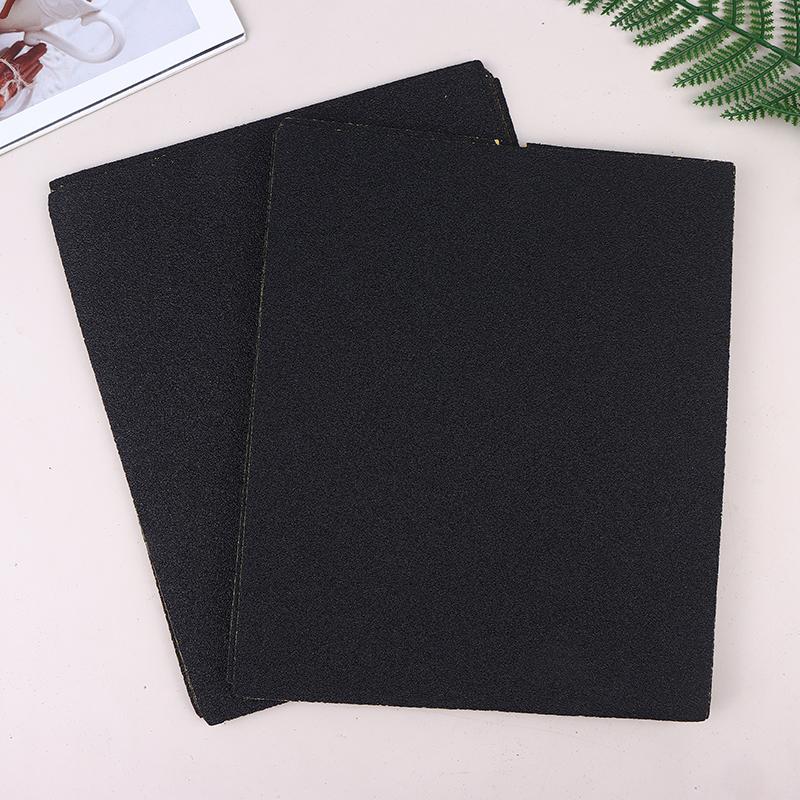 10Pcs Sandpaper 60-2000 Wet And Dry Dual-Use Car Wood Grinding And Polishing Resistant Silicon Carbide Water Sandpaper