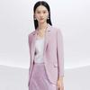 Elegant Lapel Long Sleeve Slim-fit Blazer