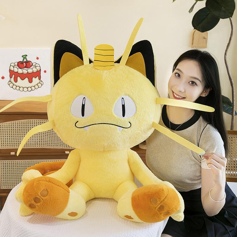 New Cute Plush Toy Pokémon Meow Doll Cat Doll