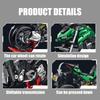 Technical MOC Kawasakied Z1000 Motorcycle Model Building Blocks City DIY Motorbike Racing Car Bricks Toys For Children Boy Gifts