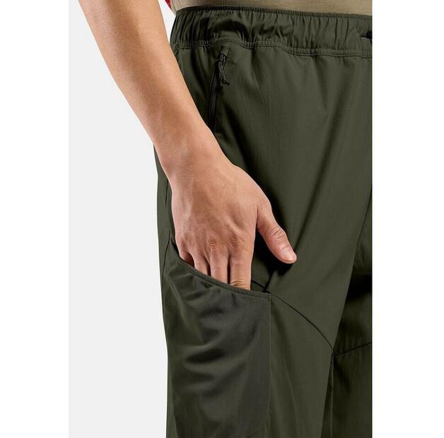 Брюки Odlo Essential Cargo Pants (10784) deep depths зеленый
