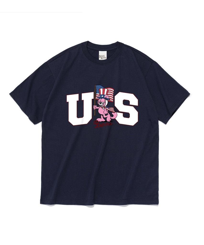 BERNI America Logo Short Sleeve T-Shirt (Navy)