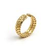New Fashion Twist Couple Ins Two Colors 925 Sterling Silver Jewelry Woveb Trend Personality Creative Opening Rings TYB409