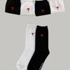 bananasisters heartbeat socks 2 colors