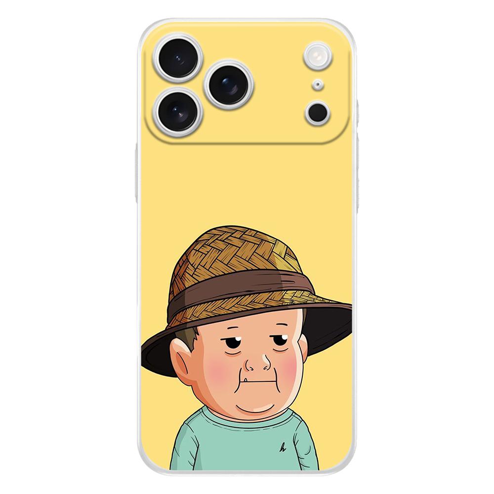 Soft Clear Phone Case For iPhone 17 Air 16E 16 11 15 14 Pro MAX 12 13 7 8 Plus SE Easter Cover Protection Funny Babaite Hasbulla