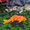 Realistic Koi Fish Micro Landscape Aquarium Ornament Resin Figurines