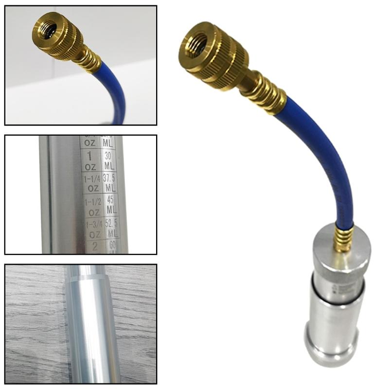Professional Automotive Refrigerants Changer AC Oil Dye Injector For Car Air Conditioning Maintenance And Repair