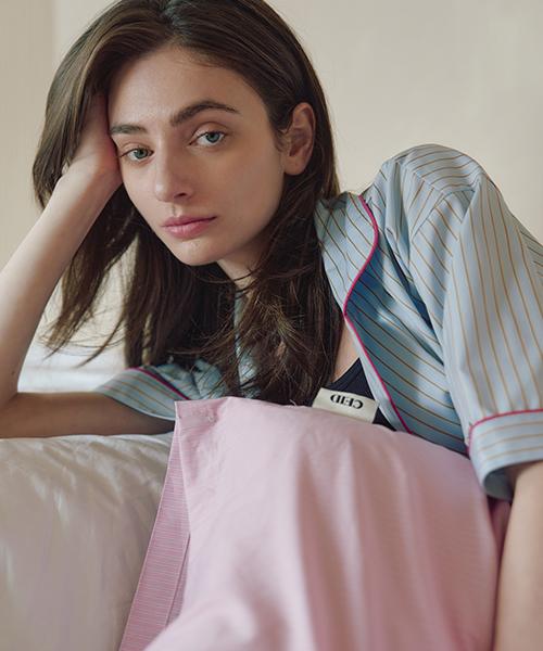 [CEID] Classic Marelle Short-Sleeve Pajama Set [Shipped from Korea] 100% Authentic