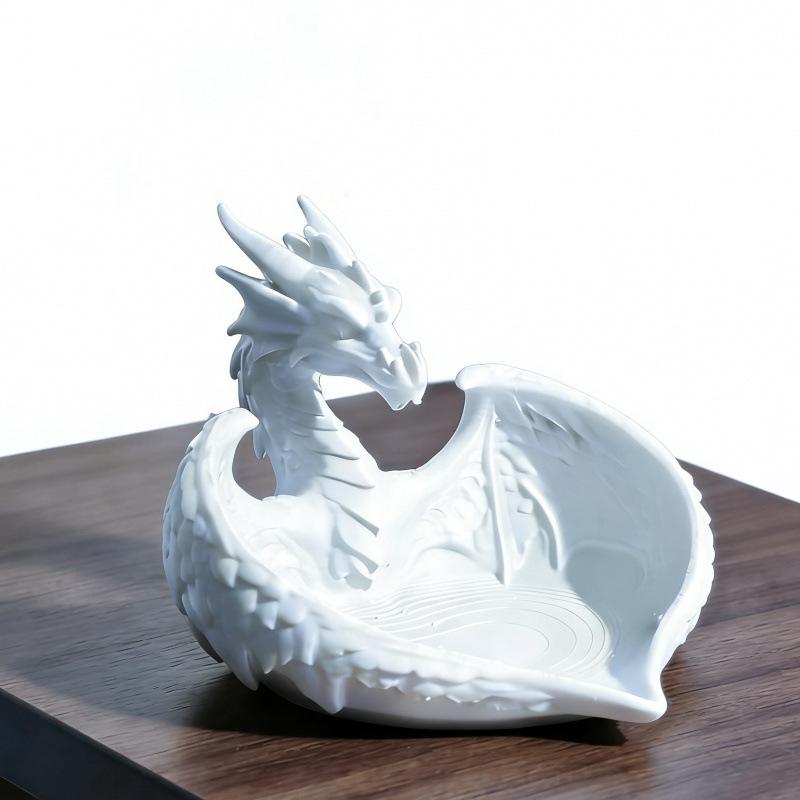 Minimalist Dragon Shape Jewelry Storage Tray Ins Mini Key Tray Simple Elegant Bracelets Organizer Room Decor