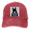 Vypraná unisexová baseballová čepice Frenchie Mug Shot Trucker Snapback čepice Táta Klobouk Francouzský buldoček Pet Dog Lover Golfové čepice