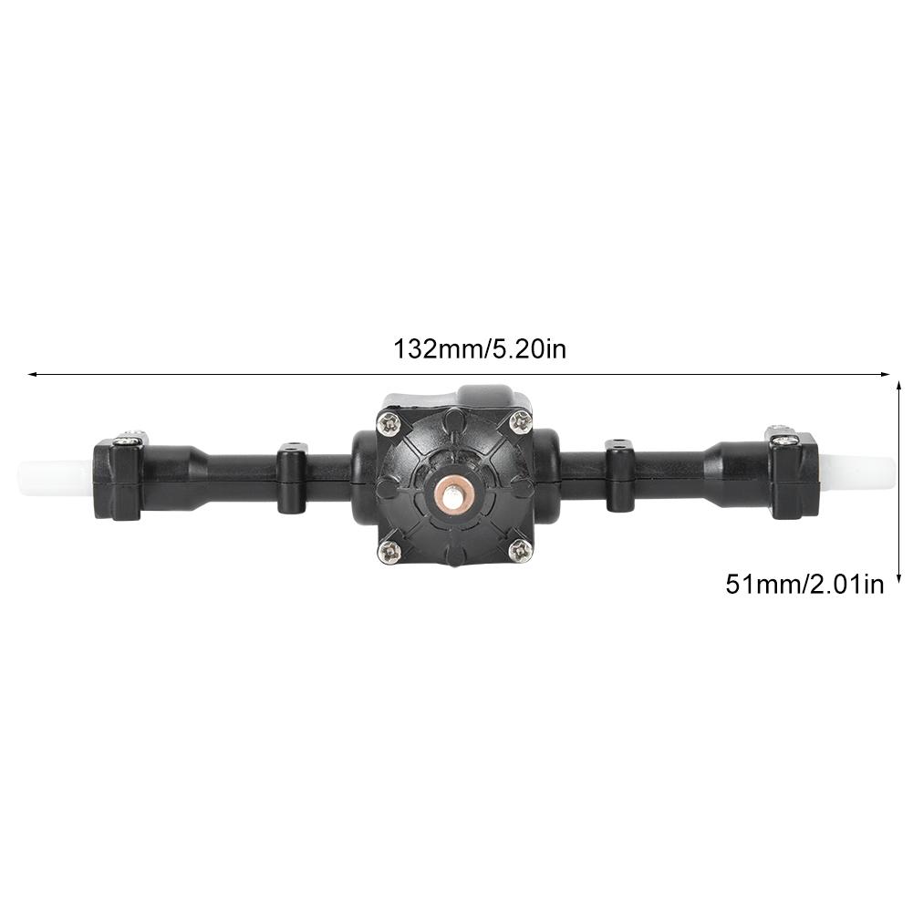1Celsius16 Gear Differential Axle Metal Drive Shaft Fit for FY004 Q64 Q60 WPL B36 MN77 6-Wheel RC Car