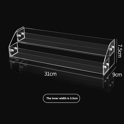 Mehrschichtiges Acryl Nagellack Displayregal - Transparenter Organizer für Gel-Lack und Kosmetik in Nagelstudios