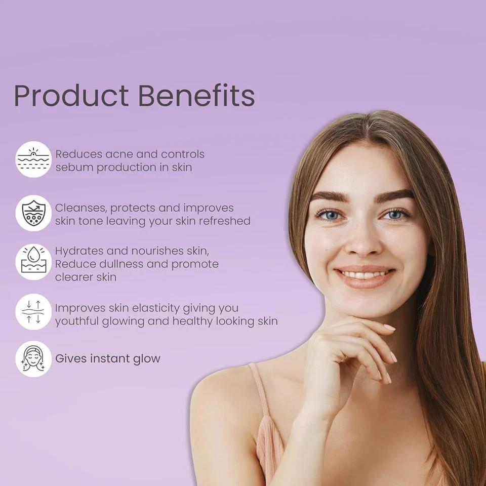 Glamveda Glycolic And Salicylic Acid Anti Acne Face Wash For Soft Skin 100ml