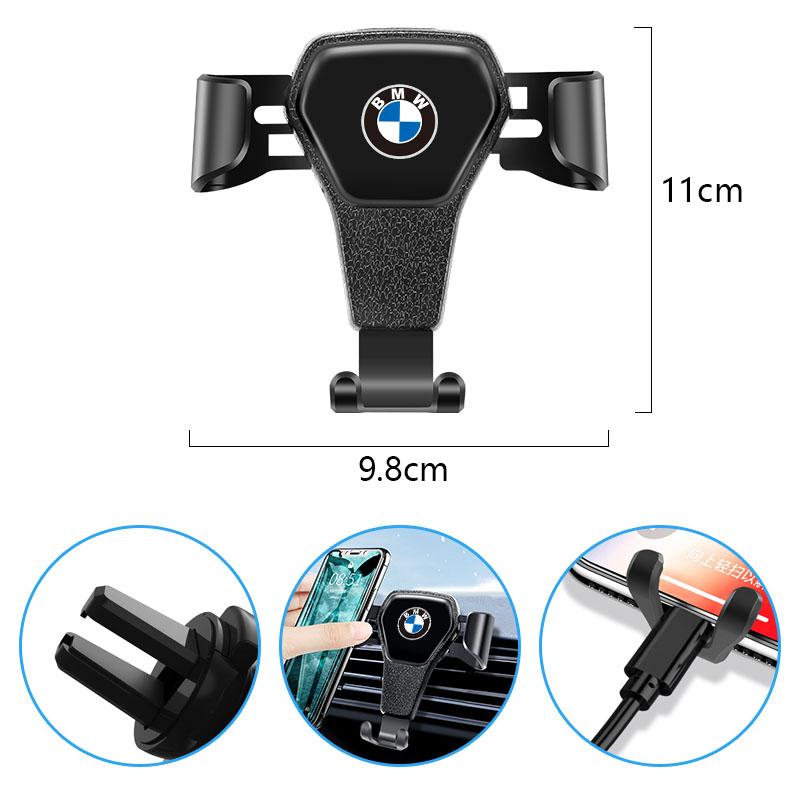 Universal GPS Gravity Car Phone Holder Mobile Support For BMW E46 E60 E90 E39 E87 E36 E92 E70 E91 X3 X5 X1 X2 X4 X6 X7 E28 E30