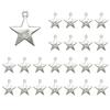 Versatile Star Shaped Spacer Bead Trendy Star Shaped Bead Accessories Stylish Pendant for Bracelets and Necklaces