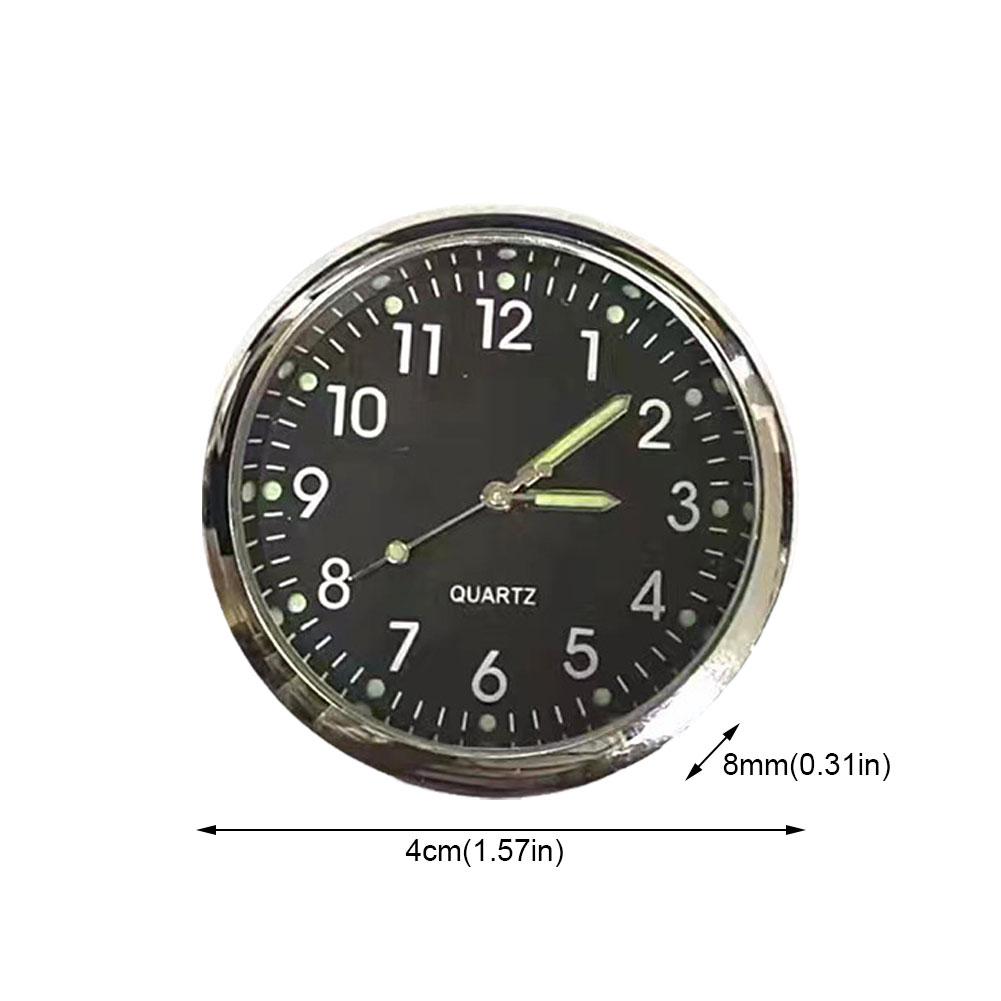 Mini Saat Araba Kuvars Saat Mini Elektronik Saat Su Geçirmez Bisiklet Motosiklet Saati Araba Saati Gösterge Paneli Saati Arabada