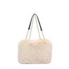 Autumn and Winter Fashi Ccise Underarm Bag Casual Cute Plush Temperament Shoulder Bag 2026 New Solid Sweet Women's Tote Bags