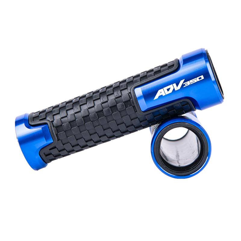 For HONDA Adv350 Adv 350 ADV350 2020-2026 2026 Accessories Motorcycle Handlebar Grips CNC aluminum Rubber Hand Thruster Grips