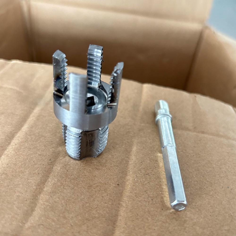 

4/6 Water Pipe Thread Opener Hex Shank Die External Threads Pipe Threading Tool Thread Tapper Threading Tool