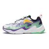 Li Ning Disney X Sapatos Casuais Esportivos com Absorção de Choque e Retorno Tênis Infantil Buzz Lightyear Branco Roxo Verde YKCS168-1