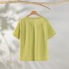 Pure Desire V-neck Fake Two Short-sleeved T-shirts Large-sized Summer Slim-fit Matching Short Tops