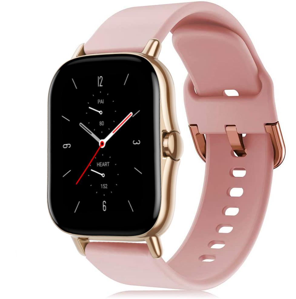 20mm 22mm Silicone Band For Amazfit GTS 4/3/2/2e/Mini/GTR 4 3 3 pro/GTR2/2e/stratos 2/3 Watch Bracelet Correa Amazfit Bip Strap