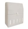 Shibutani Ivory Door Post X 360mm X Mailbox, White, [405mm 122.6mm] DP-151