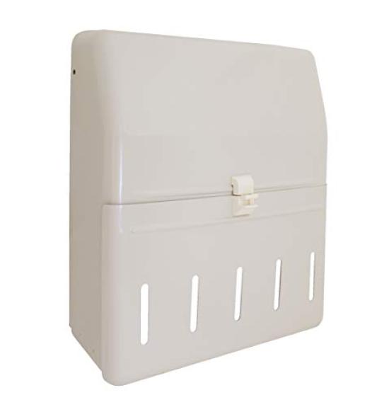 

Shibutani Ivory Door Post x 360mm x Mailbox, White, [405mm 122.6mm] DP-151