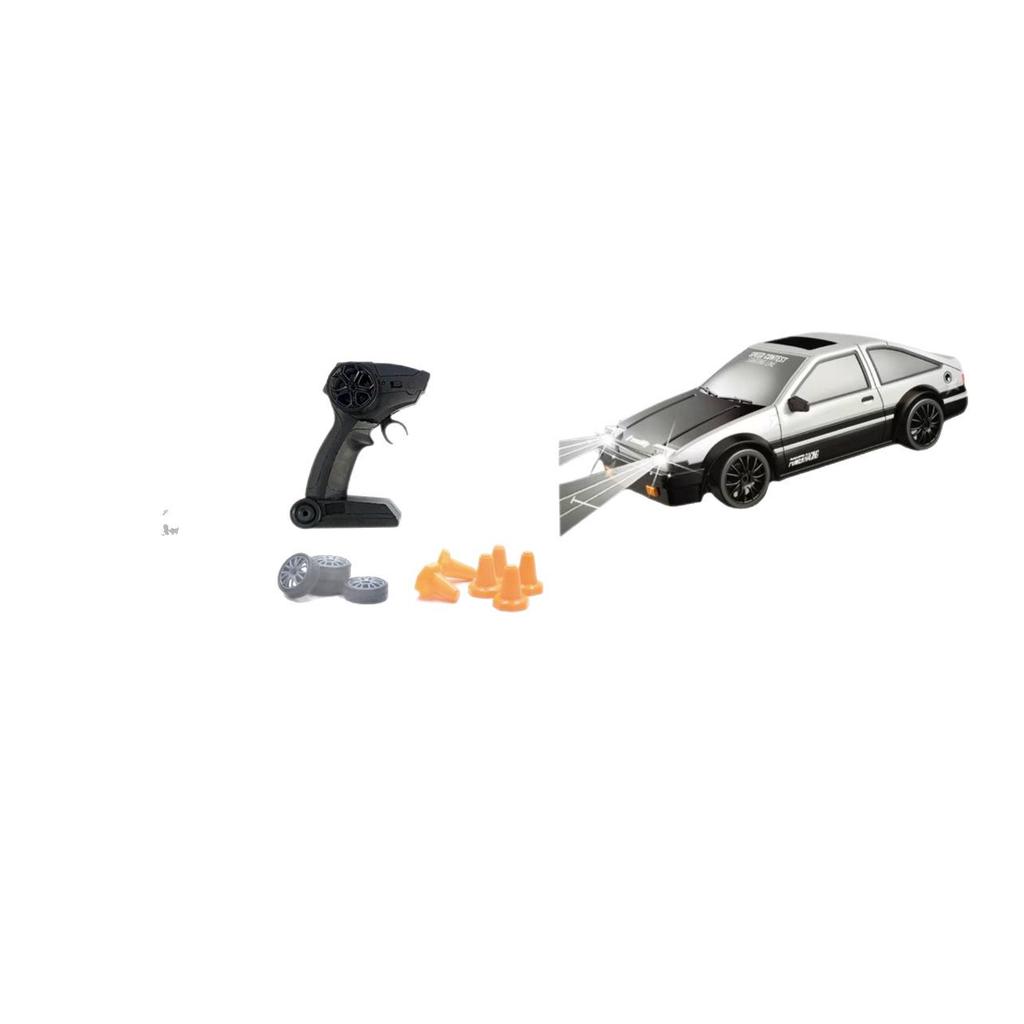 Cross1:24 RC Four-Wheel Drive High-Speed Electric Drifting Supercar Toy.