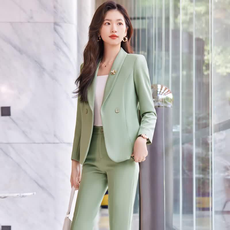 Treloman Women's Professional Business Suit Set