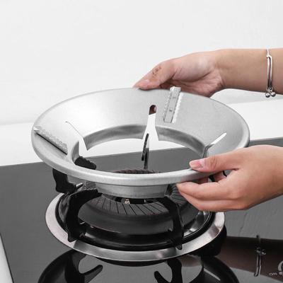 Fire-proof Windshield To Save Gas Cover Windproof Ring Non-slip Bracket Universal Thickened Energy-saving Cover Gas Stove Energy-saving Ring