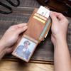 Fashionable Casual Pickup Bag Card Holder Multifunctional Buckle Zipper Ultra-thin Small Coin Purse