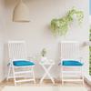 VidaXL Set of 2 Pallet Cushions, Waterproof Seat Pad, Garden Cushion, Outdoor Decoration Terrace, Blue 361519