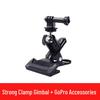Universal Metal Desktop Stand for Mobile Live Streaming & Photography - Strong Clip, 1/4" Extension