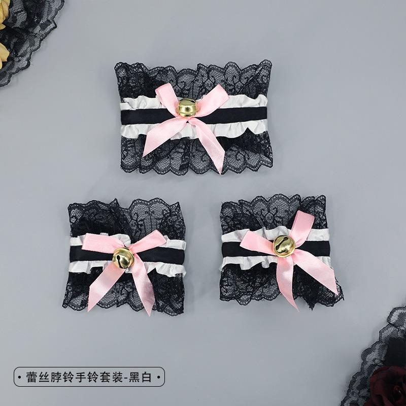 A cosplay prop accessory cat lady hair accessory animal ear maid accessory bell cat ear headband