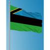 60X90CM 90X150CM Vlajka Zanzibaru Polyesterová vlajka Zanzibaru Digitální banner Nástěnné umění Domácí venkovní dekorace Gobelín