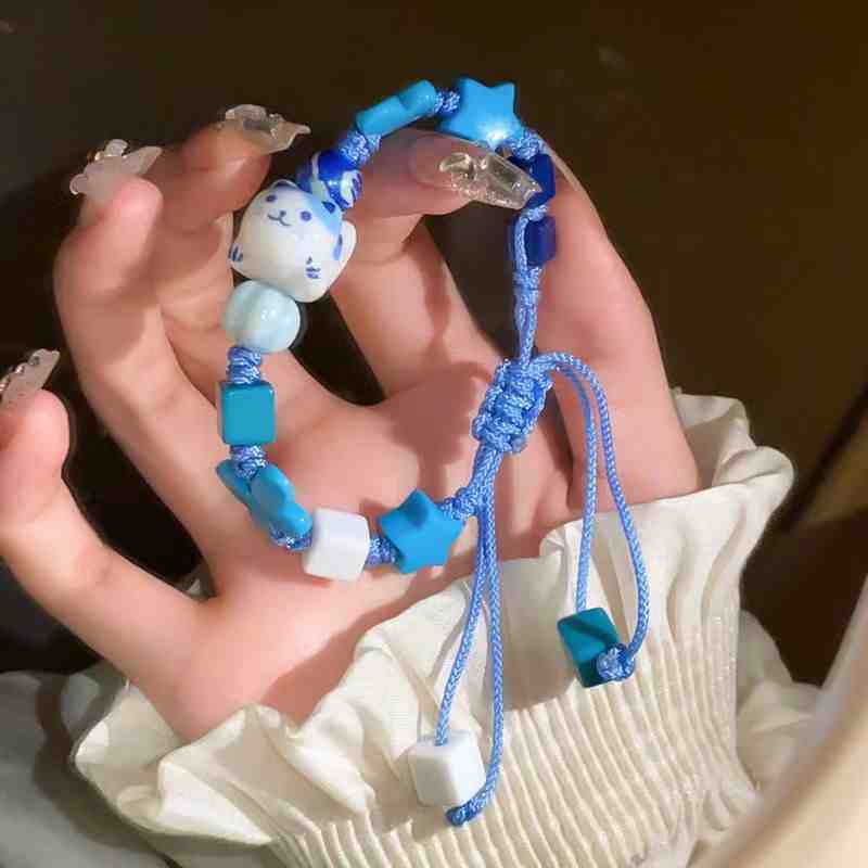 

Кошачий бабочка звезда квадратная бусина плетеный браслет персонализированная мода легкая роскошь универсальный высокий смысл нишевая бижутерия женщины