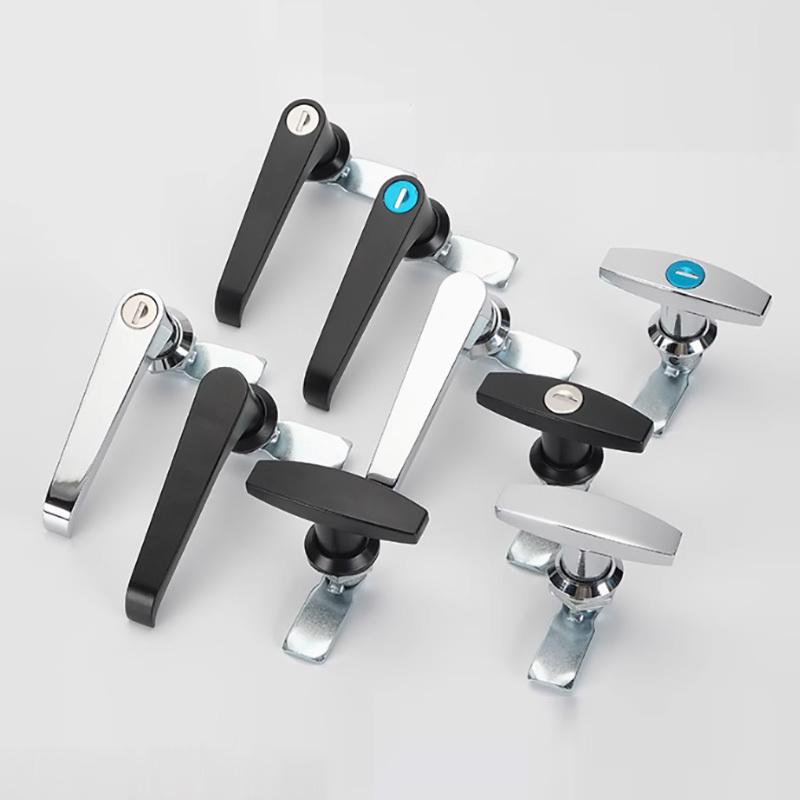 MS324 Industrial Cabinet Door Handle Lock Zinc Alloy Chassis Cabinet Door Lock Distribution Box Switch Cabinet Door Lock